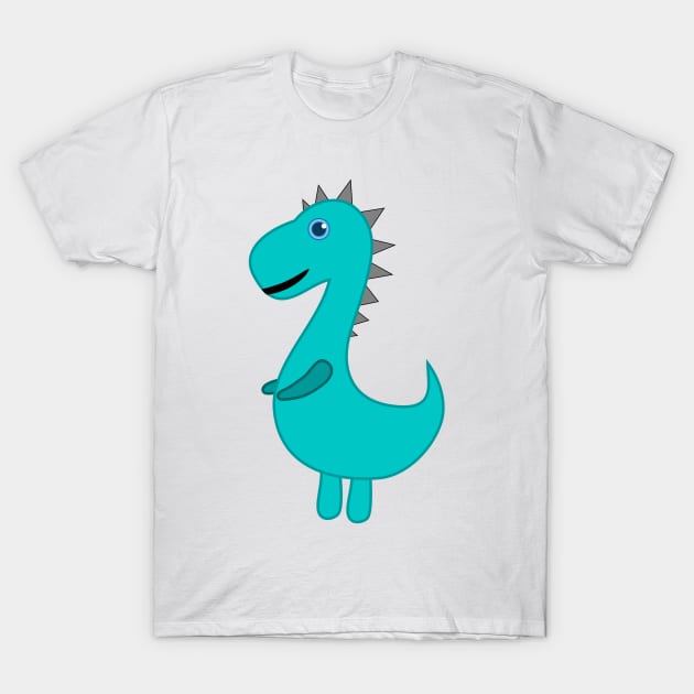 dinosaur t rex for kids funny design animal draw costume T-Shirt by MAGIDMIDOU89